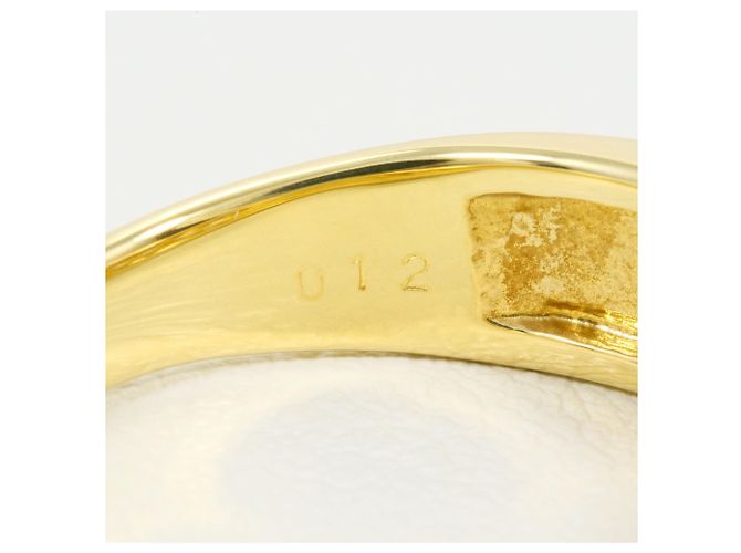 Autre Marque 18K Gelbgold-Ring mit Diamant Golden - Ansicht 6