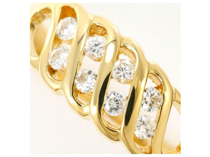 Autre Marque 18K Gelbgold Diamantring Golden - Ansicht 2