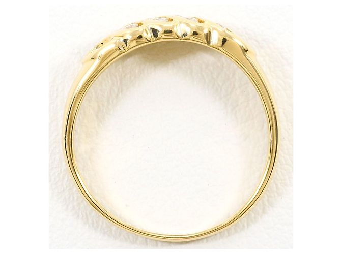 Autre Marque 18K Gelbgold Diamantring Golden - Ansicht 3