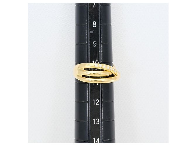 Autre Marque Anillo de banda en oro amarillo de 18K con diamante Dorado - vista 8