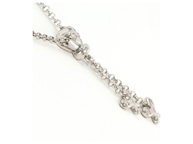 Autre Marque 18K Weißgoldkette mit Diamant Golden - Ansicht 2
