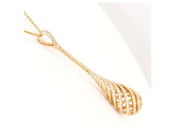 Autre Marque Collana in oro rosa 18K e diamanti D'oro - vista 2