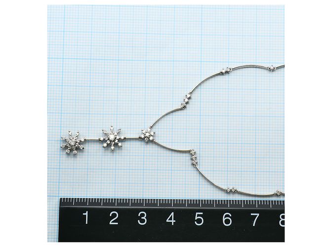Autre Marque Collana in oro bianco 14K e diamanti D'oro - vista 5