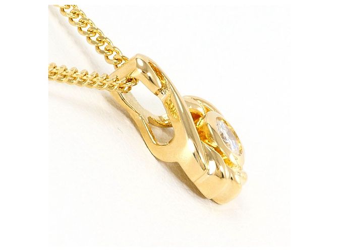 Autre Marque 18K Gelbgold-Diamantkette Golden - Ansicht 2