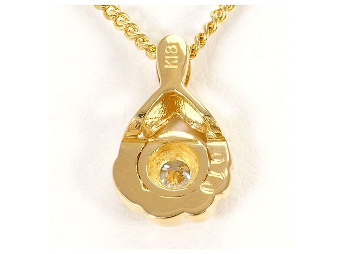 Autre Marque 18K Gelbgold-Diamantkette Golden - Ansicht 3