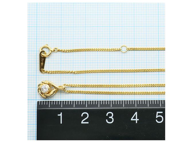 Autre Marque 18K Gelbgold-Diamantkette Golden - Ansicht 5