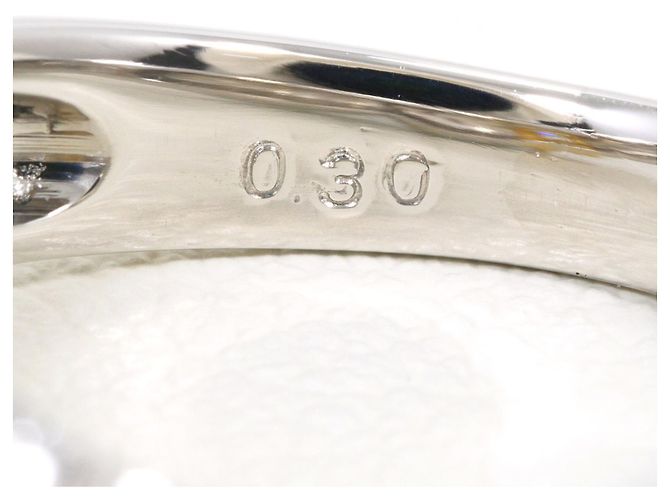 Autre Marque Ring aus Platin und Gelbgold mit Diamant Golden - vista 6