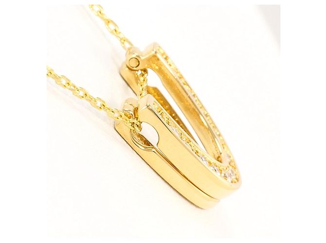 Autre Marque Collana in oro giallo 18K con diamante D'oro - vista 2