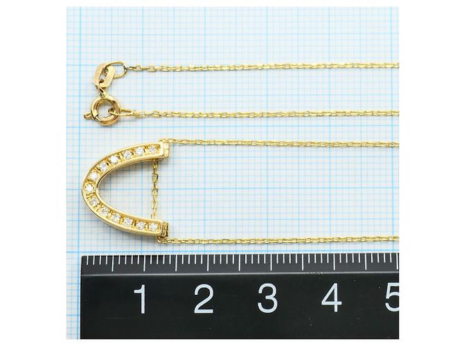 Autre Marque Collana in oro giallo 18K con diamante D'oro - vista 5