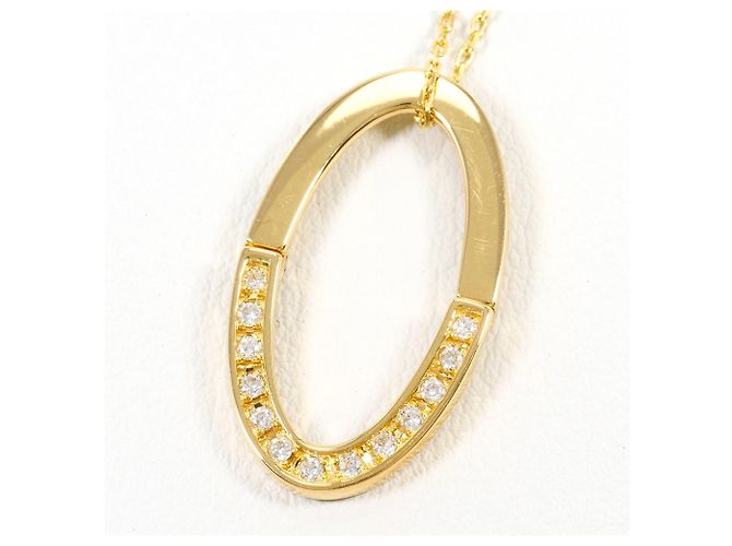 Autre Marque Collana in oro giallo 18K con diamante D'oro - vista 7