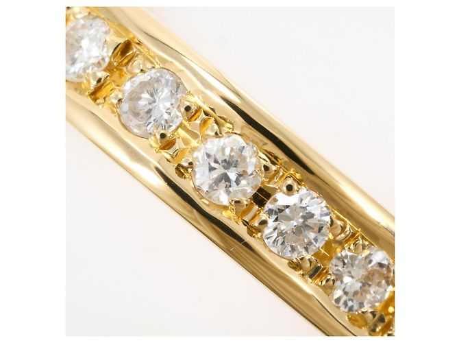 Autre Marque 18K Gelbgold-Ring mit Diamant Golden - Ansicht 2