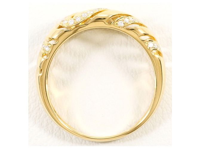 Autre Marque 18K Gelbgold Diamantring Golden - Ansicht 3