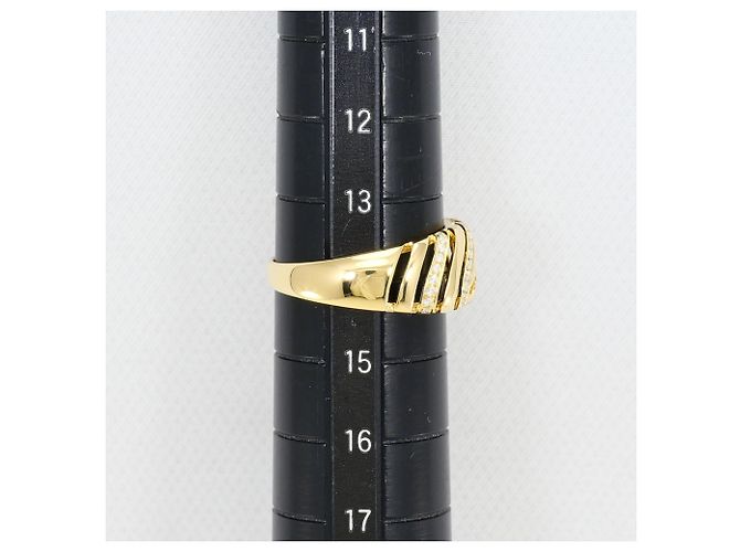 Autre Marque 18K Gelbgold Diamantring Golden - Ansicht 8