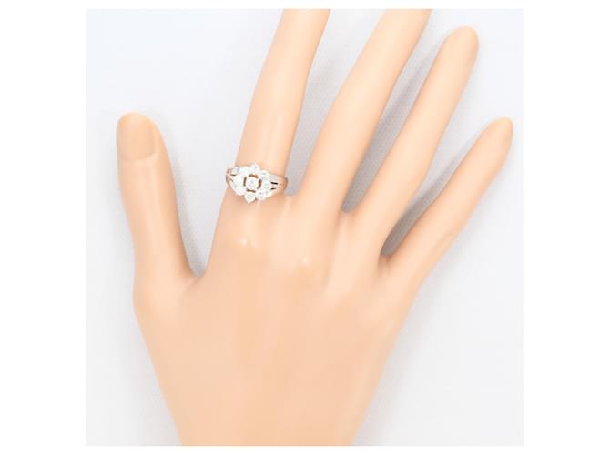 Autre Marque Platinring mit Diamant - Ansicht 7