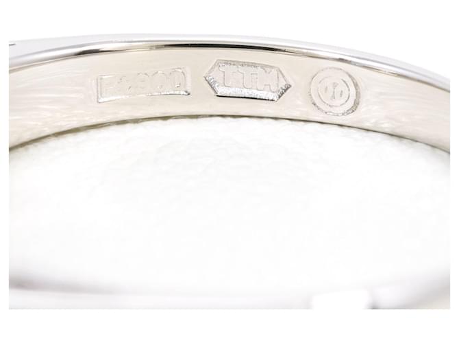 Autre Marque Platinring mit Diamant - Ansicht 5