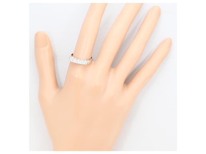 Autre Marque Platinring mit Diamant - Ansicht 7