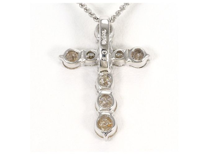 Autre Marque Collana in platino e diamanti - vista 3