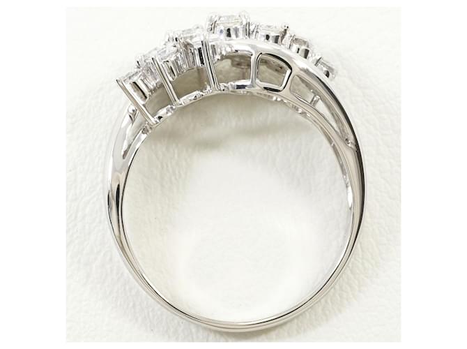 Autre Marque Platin-Diamant-Ring - Ansicht 3