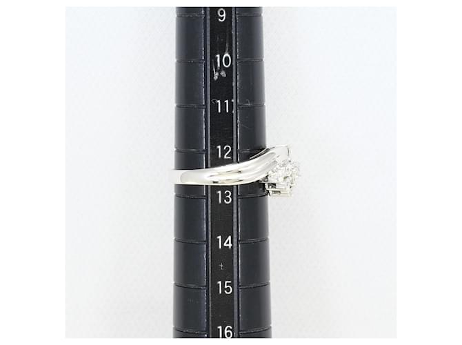 Autre Marque Platin-Diamant-Ring - Ansicht 8