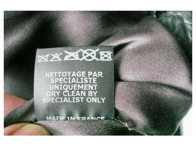Isabel Marant Bubble Lederjacke aus Lammleder schwarz T36 - Ansicht 6