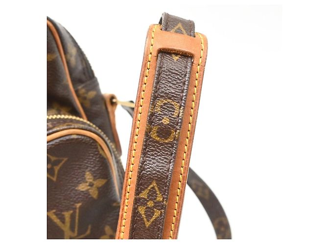 Louis Vuitton Amazone Monogram Canvas PM Marrone - vista 6