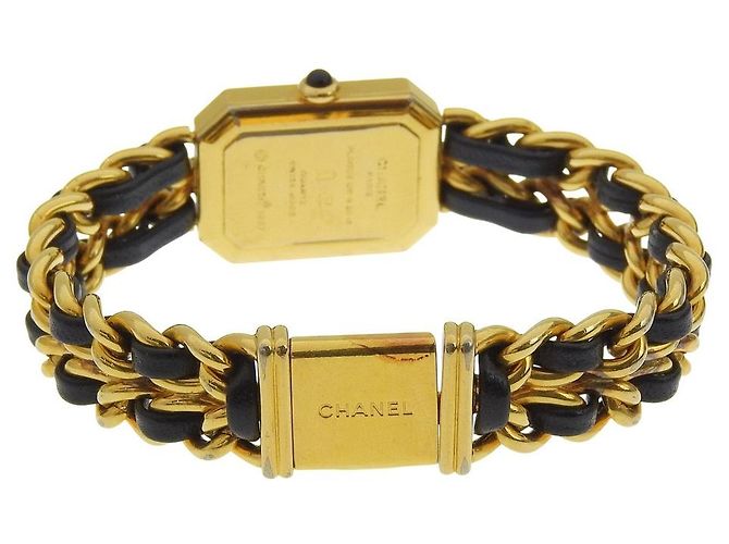 Chanel Premiere Rock Quartz Uhr Plated Metal and Leather 20 - Ansicht 2