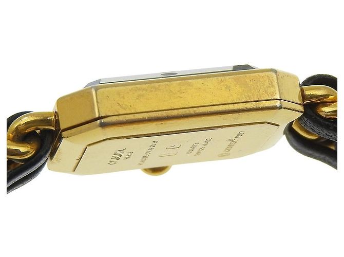 Chanel Premiere Rock Quartz Uhr Plated Metal and Leather 20 - Ansicht 5