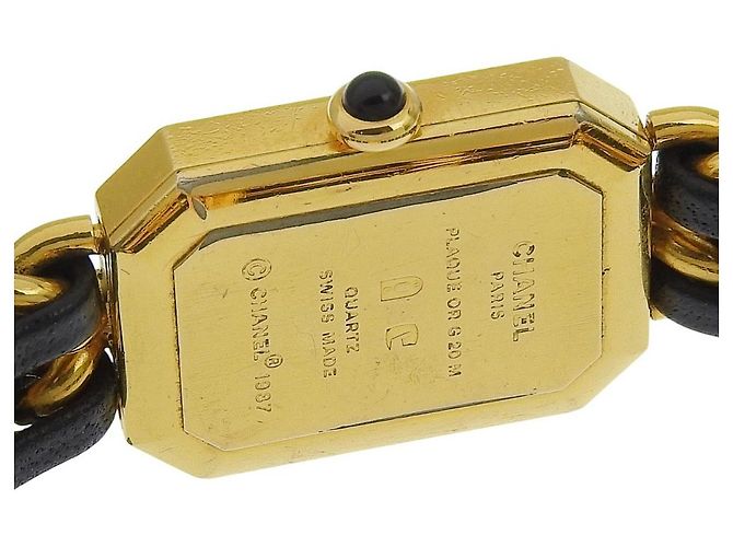 Chanel Premiere Rock Quartz Uhr Plated Metal and Leather 20 - Ansicht 6