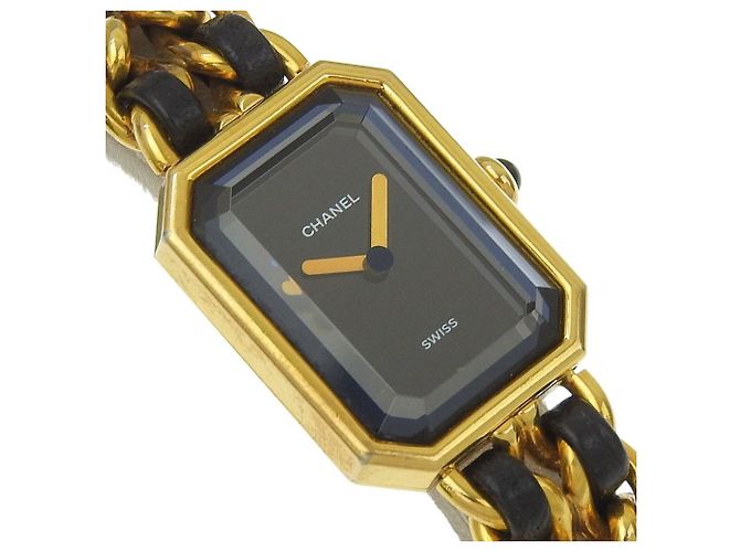 Chanel Premiere Rock Quartz Uhr Plated Metal and Leather 20 - Ansicht 7