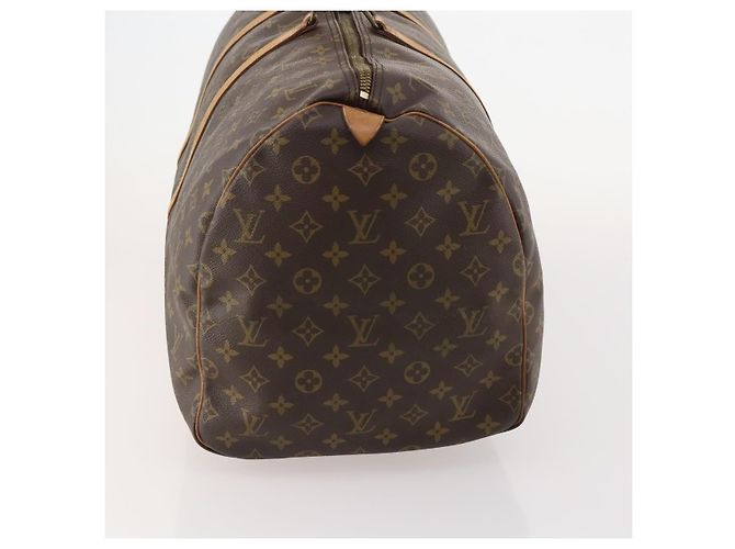 Louis Vuitton Keepall Monogram Canvas 55 Marrone - vista 3