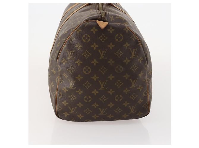 Louis Vuitton Keepall Monogram Canvas 55 Marrone - vista 4