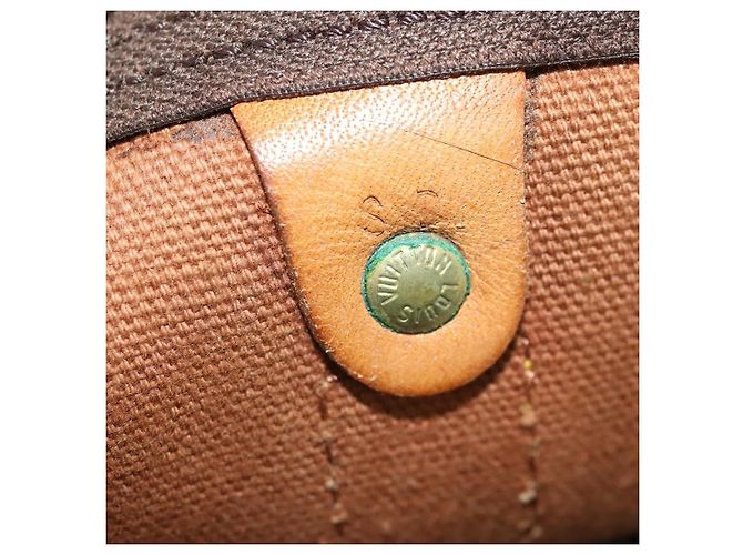 Louis Vuitton Keepall Monogram Canvas 55 Marrone - vista 7