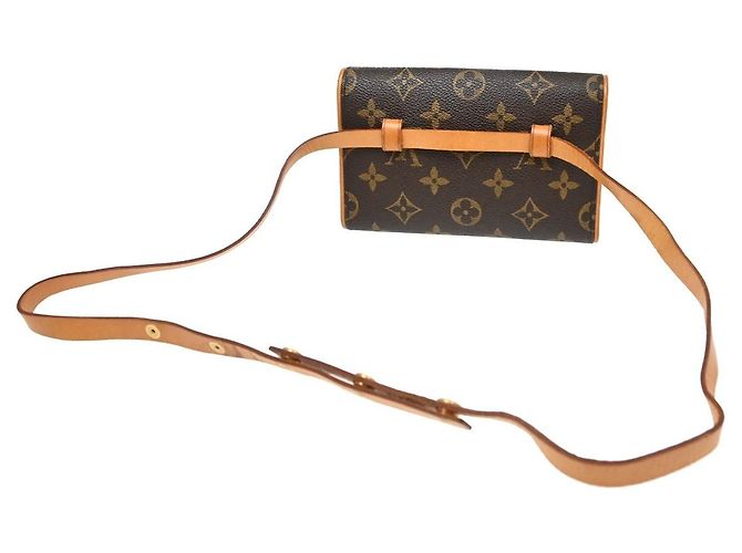 Louis Vuitton Florentine Waist Monogram Canvas medium Marrone - vista 2
