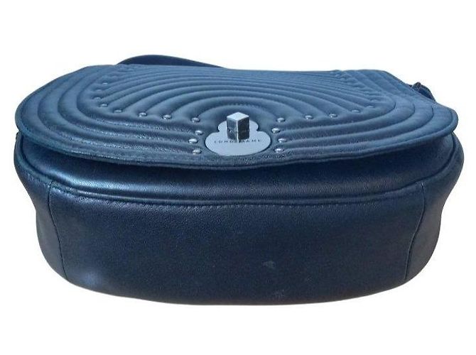 Borsa a tracolla Longchamp in pelle nera Nero - vista 3