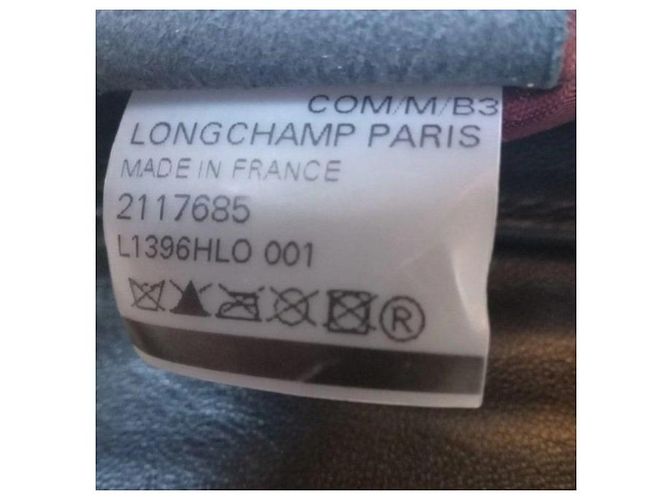 Borsa a tracolla Longchamp in pelle nera Nero - vista 6