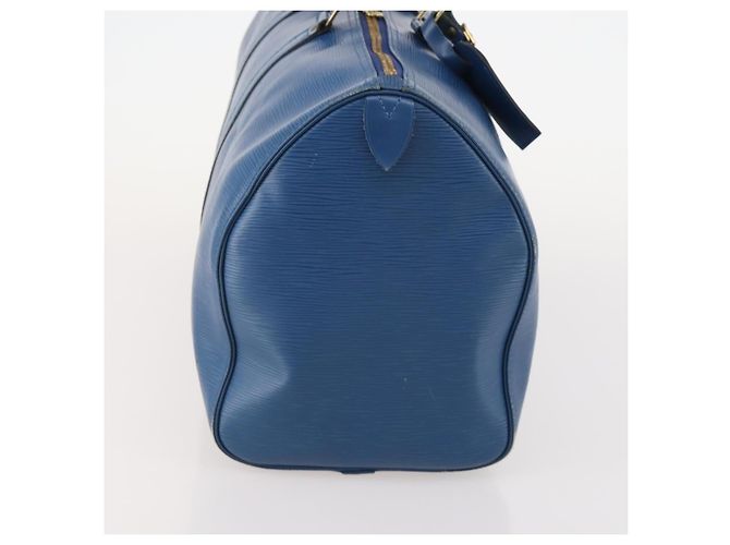 Louis Vuitton Keepall Epi Leather 45 Blu - vista 4