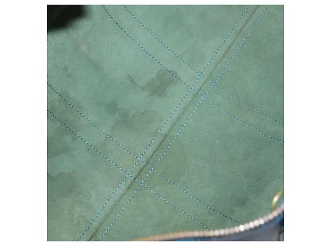 Louis Vuitton Keepall Epi Leather 45 Blu - vista 5