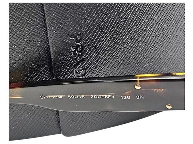 Prada Sonnenbrille Schildpatt SPR10M Braun - Ansicht 5