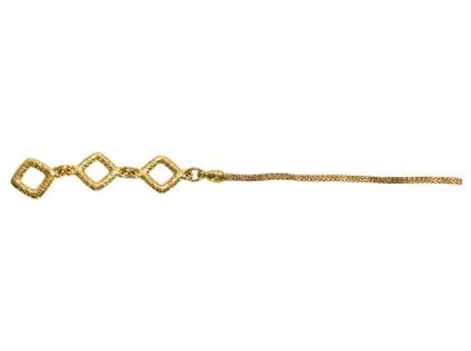 Yves Saint Laurent Collana Pendente in Vetro Ambra e Oro D'oro - vista 12