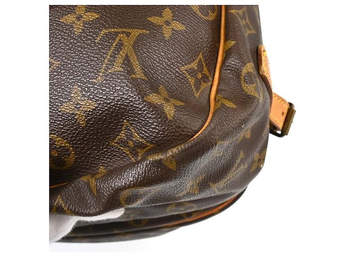 Louis Vuitton Saumur Monogram Canvas 35 Marrone - vista 7