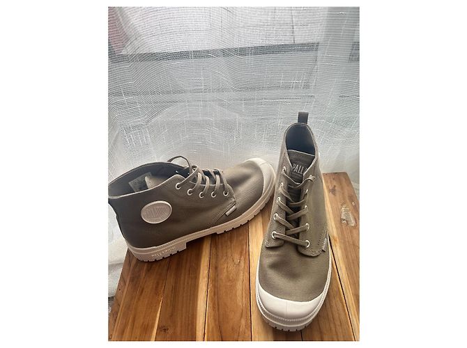 Palladium Pampa Botines - Caqui - Talla 40 - vista 3