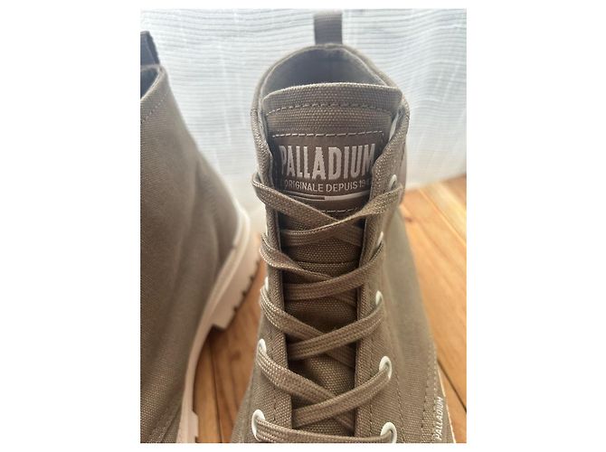 Palladium Pampa Botines - Caqui - Talla 40 - vista 5