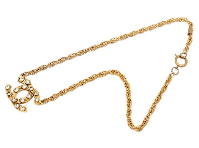 Collier à chaîne avec le logo Coco de Chanel Doré - vue 3