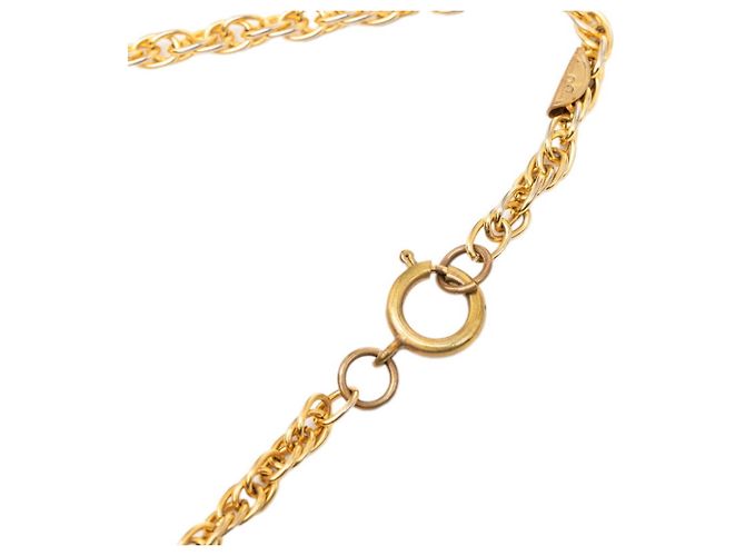 Collier à chaîne avec le logo Coco de Chanel Doré - vue 4
