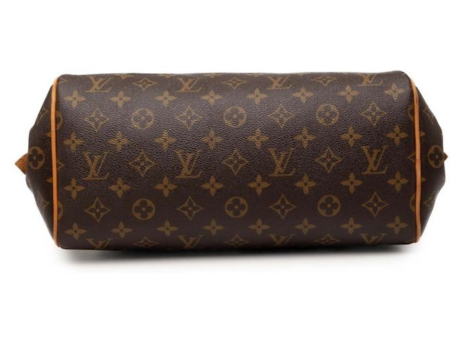 Borsa Louis Vuitton Monogram Montorgueil PM Marrone - vista 3