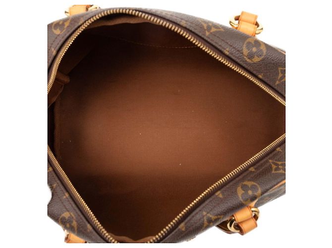 Borsa Louis Vuitton Monogram Montorgueil PM Marrone - vista 4