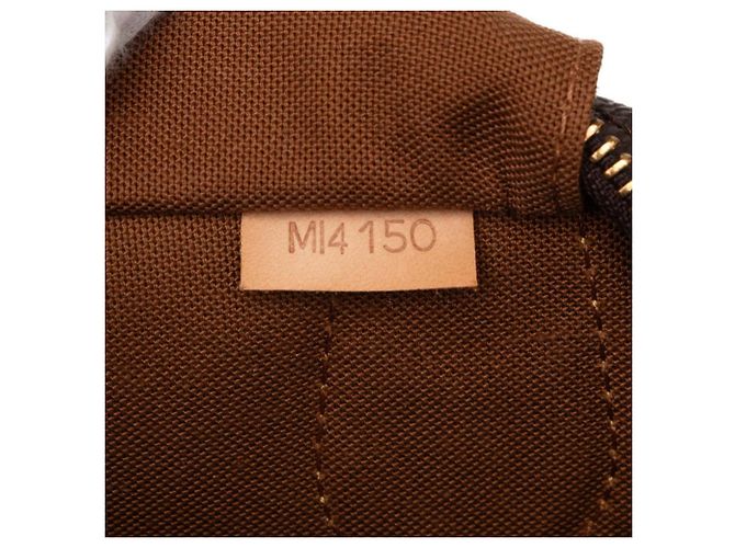 Borsa Louis Vuitton Monogram Montorgueil PM Marrone - vista 6
