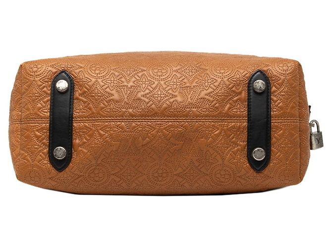 Borsa a tracolla Louis Vuitton Monogram Anthea Hobo PM Marrone - vista 3