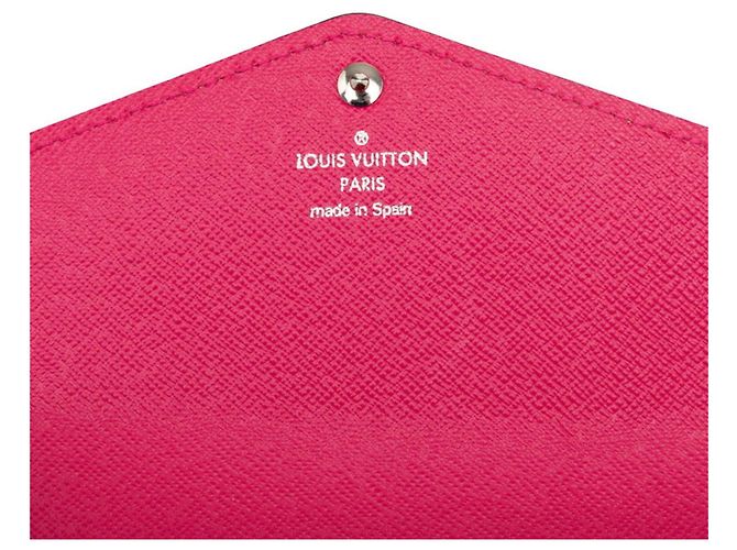 Cartera Louis Vuitton Epi Sarah Long Rosa - vista 6