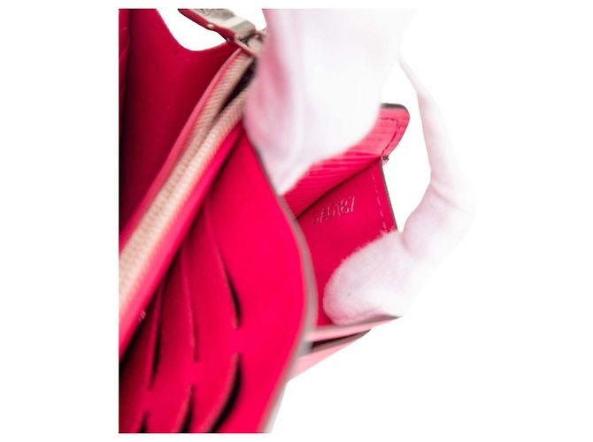Cartera Louis Vuitton Epi Sarah Long Rosa - vista 7